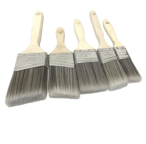 Paint Brush Set Home Improvement Interior Exterior Corner Brushes for Latex Paints Lacquers Stains