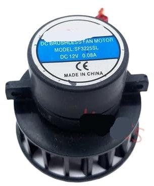 For SF3225SL Ultrasonic Humidifier Cooling Fan DC 12V 0.08A 2Wires