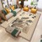 RUGMRZ Tapis Escalier Interieur Meuble Balcon Exterieur Peinture de Paysage Chinois, Le Tapis du Salon ne Sera Pas Allergique 160x230cm