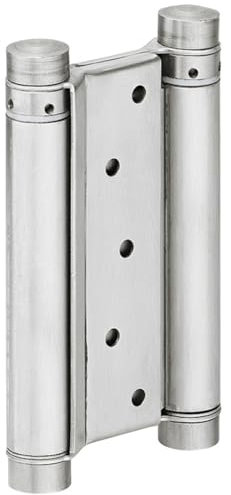 cyclingcolors 1x Paar Türscharniere Pendeltürband Double Action Federscharnier Türband Scharnier Café Saloon für ungefälzte Türen Zargen bis 27 kg, Stahl