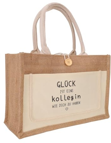 Kaempe Tote Bag regalos personalizados, bolsa de yute para profesora, mamá, abuela, universitaria (college)