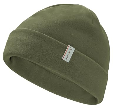 VAUDE Fleece Beanie, Leichte Unisex Fleece Beanie für Wintersport und Alltag, kleines Packmaß, Made in Germany