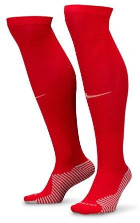 Fff Strike Home Nike Dri-Fit Kniehohe Fußballsocken, University Red/Lt Madder Root, IB8834-657, L