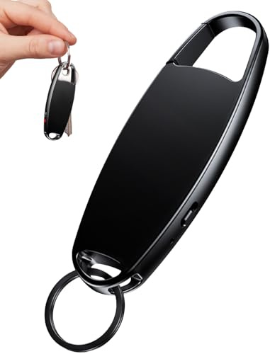 Enregistreur Vocal Portable, Vandlion 32Go (450Heures) HD Enregistreur | Enregistrez à Une Touche, Réduction du Bruit IA, Activation Vocale, USB-C, Réunion Entretien Conférence Cour