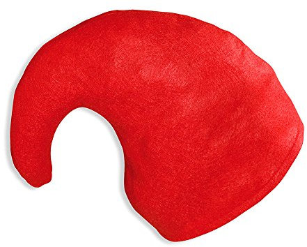 Widmann Red gnome hat for adults (gorro/sombrero)