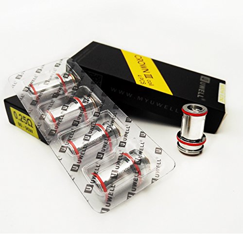 Uwell Crown 3 Ersatz Coils 0.25 ohm (80 - 90W) Enthält Kein Nikotin