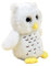 Kögler 75904 - Labertier Schneeeule Mia, ca. 18 cm groß, nachsprechendes Plüschtier mit Wiedergabefunktion, plappert alles witzig nach und bewegt sich, batteriebetrieben