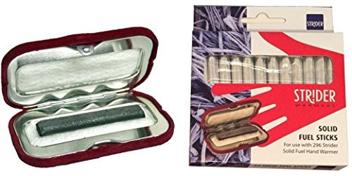 Strider Solid Fuel Hand Warmer or Spare Sticks: Hand Warmer and Spare Sticks