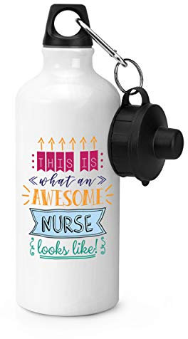 Gift Base This Is What An Awesome Enfermera Looks Like Botella Deportes