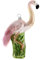 Hamburger Weihnachtskontor - Christbaumschmuck - Flamingo rosa