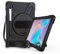 K LAKEY Cover robusta per Samsung Galaxy Tab S6 da 10,5, antiurto, resistente, con portapenne, supporto e tracolla SM-T860 T865 2019 (nero)