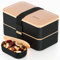 Premium Bento Lunchbox in 8 modernen Farben, 2 Fächer, auslaufsicher, inklusive Saucenbehälter, Trennwand, japanische Bento-Box für Erwachsene, mikrowellen- und spülmaschinenfest
