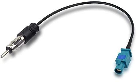Bingfu Adattatore Antenna Autoradio Connettore Radio Auto Universali Cavo Prolunga da Maschio Fakra Z a Spinotto DIN per Antenna DAB FM AM Stereo Radio HD Audio Lettore Multimediale CD