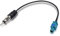 Bingfu Adattatore Antenna Autoradio Connettore Radio Auto Universali Cavo Prolunga da Maschio Fakra Z a Spinotto DIN per Antenna DAB FM AM Stereo Radio HD Audio Lettore Multimediale CD