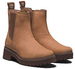Timberland Donna Carnaby Cool Basic Chelsea Stivali Chelsea, Nero, 41 EU
