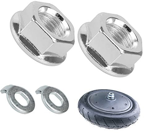 Fututech Schraube und Distanzstück für Vorderrad, für Xiaomi M365 1S Pro Pro2 Muttern Motor für Segway Ninebot Max G30, Ersatzteil für Elektroroller, Zubehör