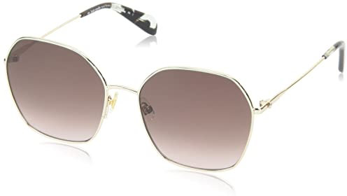 Kate Spade Unisex Kenna/G/S Sunglasses, LKS Gold Blue, 57