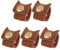 GORGECRAFT 5PCS Cord Organizer Earbud Holder Earphones Cord Keeper Earbud Case Headphones Winder Keeper Earbuds Storage Wrap Cord Manager USB Cable Ties Tiny Leather Gadget Cable Earbud Case Clips