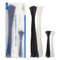 Cable Matters Combo Pack Bridas para Cables con autobloqueo de 140 piezas (150 mm + 300 mm) Sujetacables de nailon en Blanco y Negro