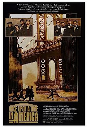 MAHWER Once upon A Time in America Filmposter 3 Leinwand Poster Schlafzimmer Dekor Sport Landschaft Büro Zimmer Dekor Geschenk ungerahmt 30 x 45 cm
