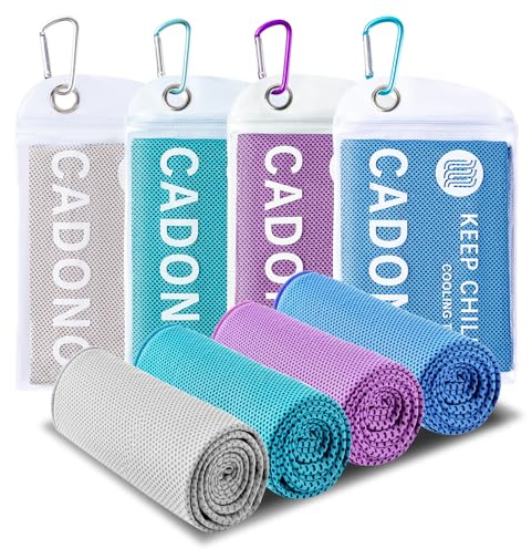 Kühlhandtuch (101,6 x 30,5 cm), weich, atmungsaktiv, kühles Handtuch, Eishandtuch, Mikrofaser-Handtuch für Yoga, Sport, Laufen, Workout, Fitnessstudio, Camping, Fitness, Workout und mehr Aktivitäten,