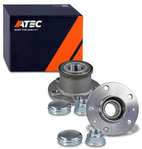 ATEC Germany 2x Radnabe hinten mit ABS-Sensor Radlager Radlagersatz | Kompatibel mit: CITROËN JUMPER I Bus, JUMPER I Kasten, JUMPER II Bus, JUMPER II Kasten, JUMPER II Pritsche/Fahrgestell