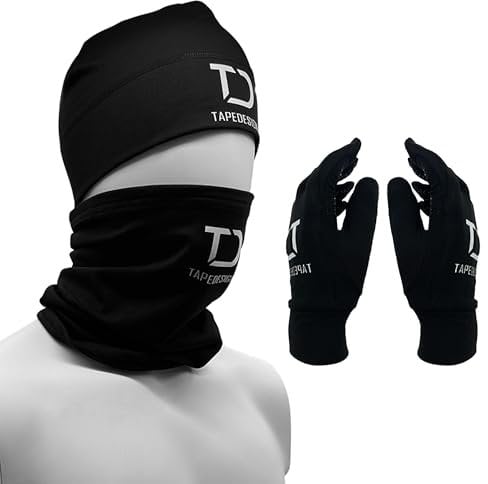 Tapedesign Herren Winterset, Schwarz, S-M