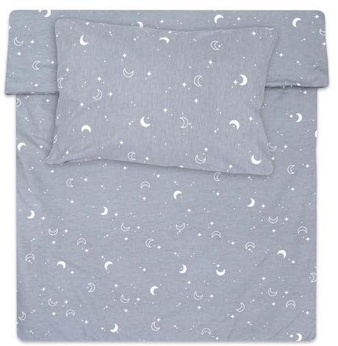 Kinderbettwäsche Baby Bettwäsche 100x135 cm aus Baumwolle - Kinder Set von Duvet Cover 100 x 135 und Kissenbezug 40x60 cm Junge und mädchen babybettwäsche bettbezug für Kleinkind Oeko-Tex