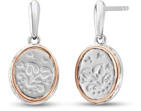 Tree of Life® Sterling Silver Filigree Drop Earrings Standard