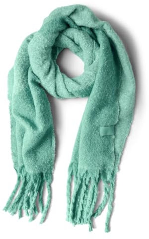 CECIL Damen B572651 Cozy Jacquard Scarf, Aventurine Green, A