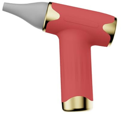 Rudiaoa Ventilatore elettrico per barbecue, con 4 livelli e batteria ricaricabile da 3600 mAh