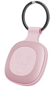 Fresh 'n Rebel Smart Finder - Funktioniert mit Apple Wo Ist? (IOS), Schlüsselfinder mit Lautsprecher, Smart Tag, IP67 Staub- und wasserdicht, (Pastel Pink, 1-Pack)
