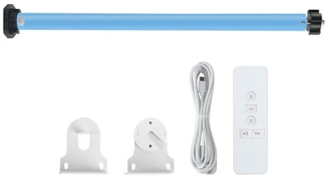 Zigbee Binds Motor, intelligent, wiederaufladbar, 38 mm Rollladen-Technik, 1,2 N, 5 kg, motorisierte Rohrjalousien, Echo Voice funktioniert mit Tuya Zigbee Hub, Homekit über Matter M1 Hub (Motor + 6