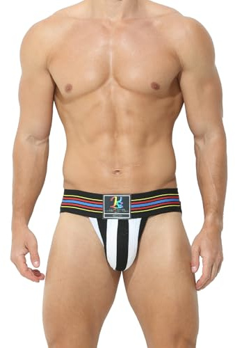 KAREN SPACE Men's Jock Strap Sexy Underwear Jockstraps Athletic Supporter for Gym Sport