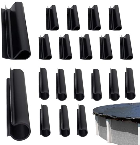 Nuyhgtr Clips de protection contre le vent pour bâche de piscine | Pinces antidérapantes pour fixation de bâche, pour cour, porche, jardin, pelouse, fête, balcon, terrasse