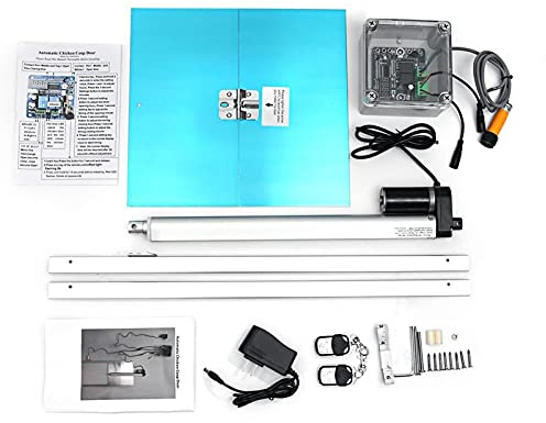 Timing Control Chicken House Automatic Door Opener Door Opening Farm 110-220V Chicken Pets Dog Door Opener