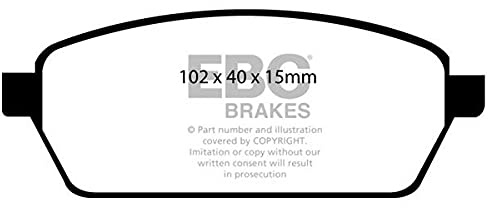DP1106 Bremsbeläge ULTIMAX2 EBC Brakes für Suzuki COMMERCIAL Super Carry SK410-DA51 Super Carry DA51