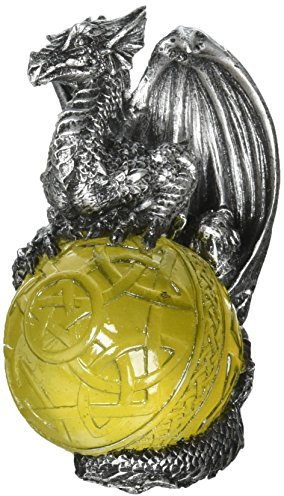 Design Toscano Drache-Statue, Christbaumschmuck Schutz der gotische Portal Celtic Dragon-Feiertags-Verzierung