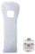 OSTENT Funda de silicona Motionplus Motion Plus + compatible con el mando a distancia de Nintendo Wii Color del juego Blanco