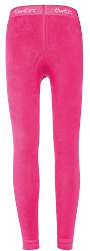 EWERS THERMO Baby- und Kinderleggings für Mädchen und Jungen, Made in Europe, Innenfrottee Plüsch Leggings Baumwolle Uni Basic
