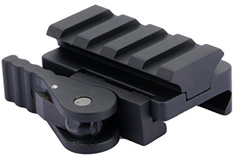Dophee Quick Release Scope Mount Adapter 20mm Picatinny Schiene Basis Schiene Halterung Picatinny-Schiene für die Außenjagd