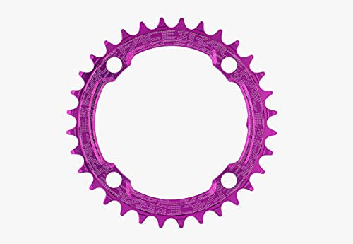 Race Face RNW104X32PUR - Plato para Pedales Unisex, Color Morado