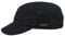 Sterkowski Patrol Sommer Kappe | Baumwolle Military Cap Arbeitskappe Herren Sommermütze | Schirmkappe Baumwolle Schirmmütze Männer Schwarz 56-57 cm