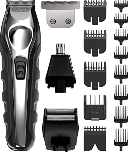 WAHL Men Beard Total Groom 8-in-1 Hair Trimmers for Men, Black