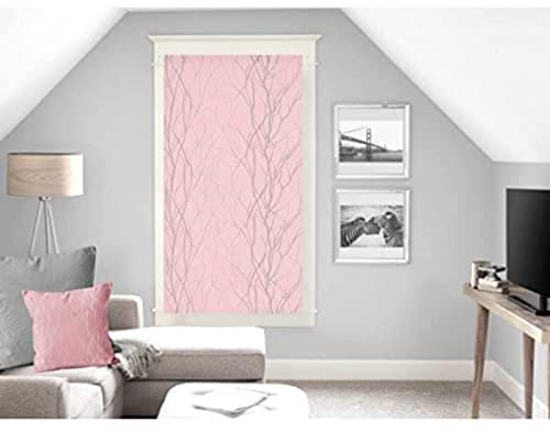 Soleil d'ocre Liane Gebrochen Vize, Segel, Polyester, Rose, 60 x 160 cm