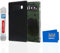 MMOBIEL Backcover Akkudeckel Rückseite Rück Klappe inkl Linse kompatibel mit Samsung Galaxy Note 8 6.3 inch 2017 N950 (Midnight Black/Schwarz)