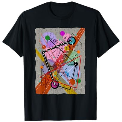 Original Art Shirts Stil von Kandinsky Mid Century Bauhaus T-Shirt