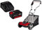 Einhell Akku-Rasenmäher GE-HM 18/38 Li Power X-Change (Li-Ion, 18 V, 38 cm Schnittbreite, 4-stufige Schnitthöhenverstellung, Mähspindel mit 5 Stahlmessern, inkl. 4,0 Ah Akku und Ladegerät)