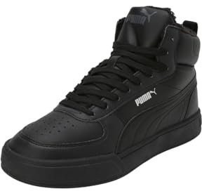 PUMA Unisex-Sneaker Caven Mid WTR, Puma Schwarz PUMA Schwarz PUMA Silber Ebenholz, 44 EU