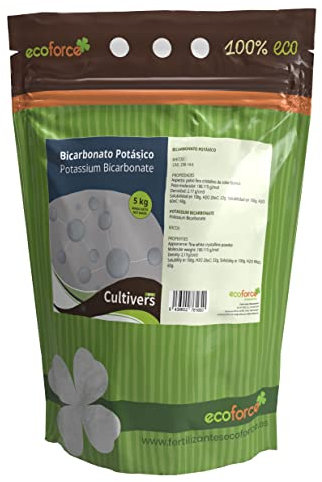 CULTIVERS Bicarbonato di potassio 5 kg Correttore di carenza di potassio.